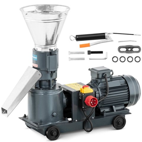 Peleciarka maszyna do pelletu trocin paszy przemysłowa 100 kg/h śr. 120 mm WIESENFIELD