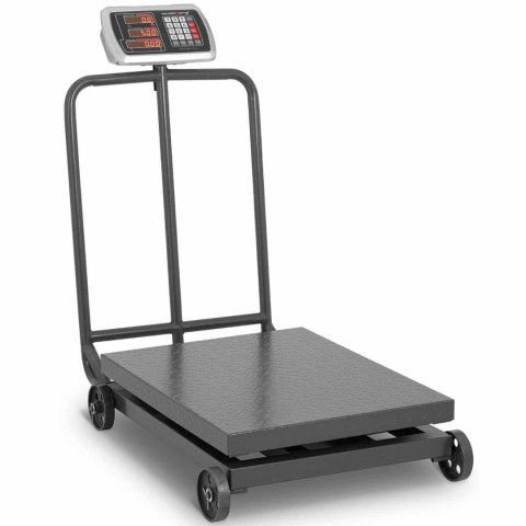 Waga platformowa przemysłowa na kółkach 600 kg / 100 g LCD Steinberg Systems