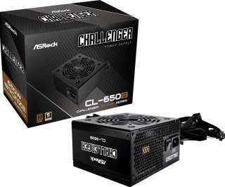 Zasilacz CL-650B 650W 80PLUS BRONZE ASRock