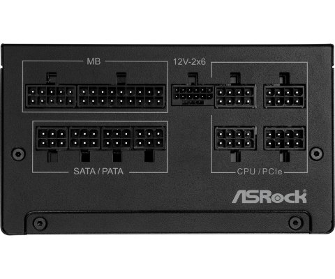 Zasilacz SL-750G 750W 80PLUS GOLD modularny ASRock