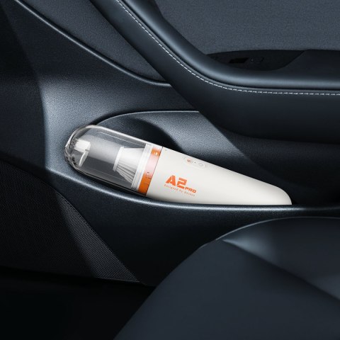 Bezprzewodowy odkurzacz samochodowy Baseus A2 PRO 80W - biały BASEUS