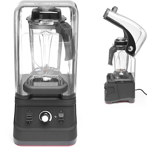 Blender barmański barowy z obudową wyciszającą dzbankiem BPA-free 2.5 l 1680 W Hendi