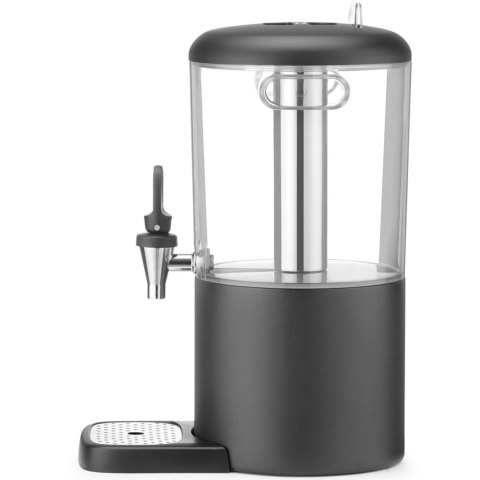 Dyspenser dozownik chłodzący do soków napojów UNIQ 4 l - czarny Hendi