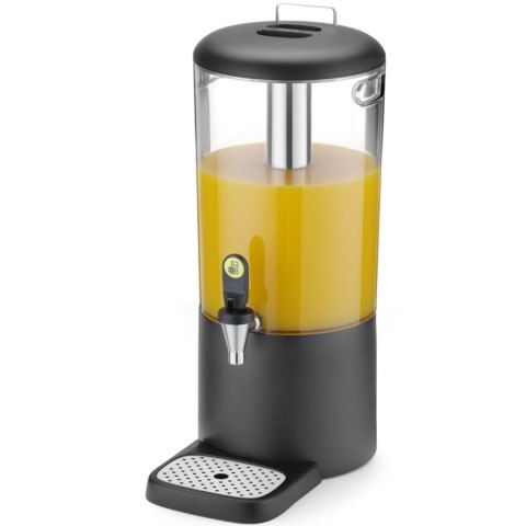 Dyspenser dozownik chłodzący do soków napojów UNIQ 8 l - czarny Hendi
