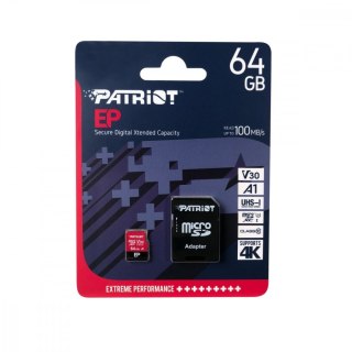 Karta microSDXC 64GB V30 Patriot
