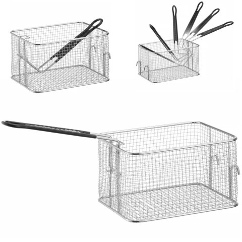 Kosz do frytkownicy elektrycznej z uchwytem 4 l 208x140x125 mm Hendi