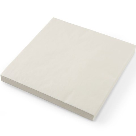Papier pergaminowy do przekąsek frytek 305x305 mm biały - 500 szt. Hendi
