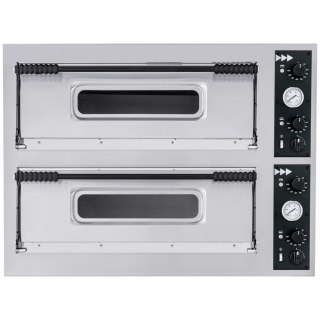 Piec do pizzy 2- komorowy Basic XL 44 8 pizz 400 V 12000 W Prismafood
