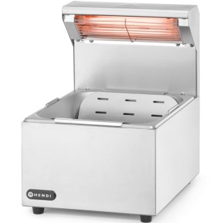 Podgrzewacz do frytek z lampą grzewczą GN 1/2 400 W Hendi