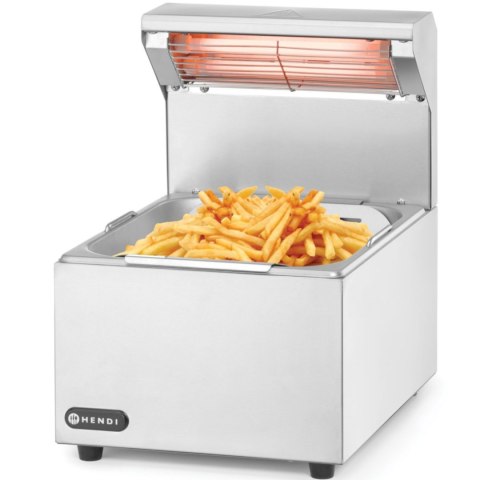 Podgrzewacz do frytek z lampą grzewczą GN 1/2 400 W Hendi