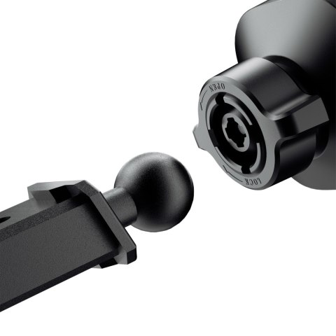 Samochodowy uchwyt magnetyczny do telefonu z ramieniem teleskopowym czarny DUDAO