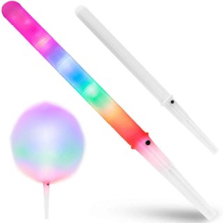 Świecące patyczki LED do waty cukrowej - zestaw 100 szt. Royal Catering