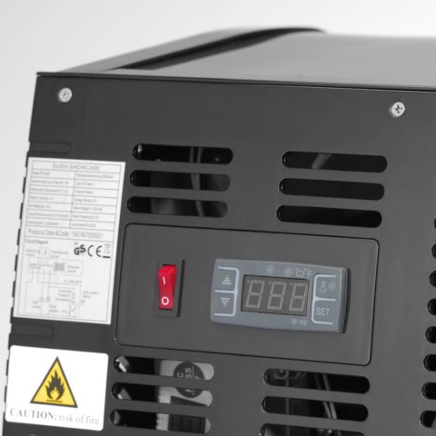 Witryna chłodnicza do sushi 4x GN 1/3 LED 0-12 C 190 W ARKTIC