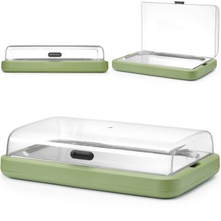 Witrynka ekspozycyjna z wkładem chłodzącym UNIQ GN 1/1 - zielona Hendi