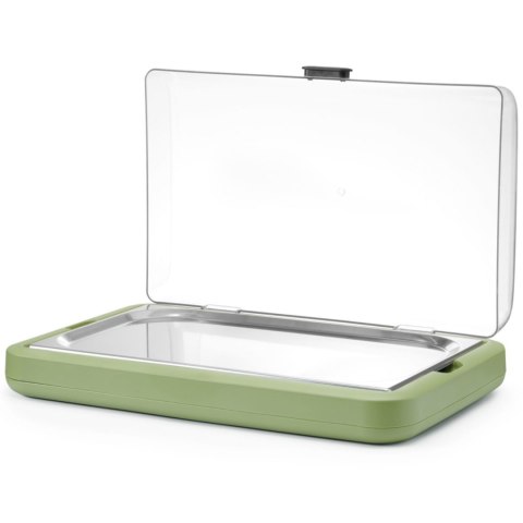 Witrynka ekspozycyjna z wkładem chłodzącym UNIQ GN 1/1 - zielona Hendi