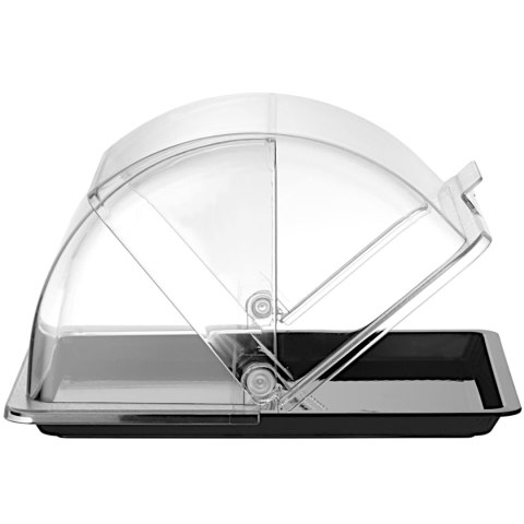 Witrynka taca ekspozycyjna bufetowa z pokrywą roll-top GN 1/2 Hendi