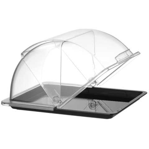 Witrynka taca ekspozycyjna bufetowa z pokrywą roll-top GN 1/2 Hendi