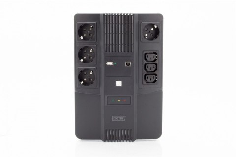 Zasilacz awaryjny UPS Line-Interactive 800VA/480W AVR Digitus
