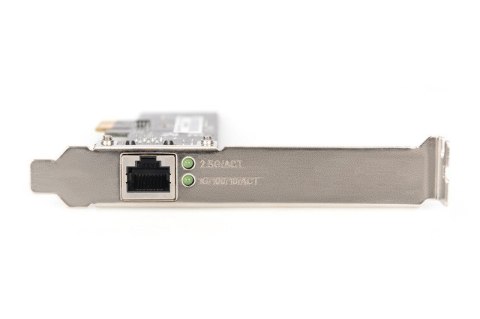 Karta sieciowa przewodowa PCI Express 1x RJ45 2.5 Gigabit Ethernet 10/100/1000/2500Mbps Digitus