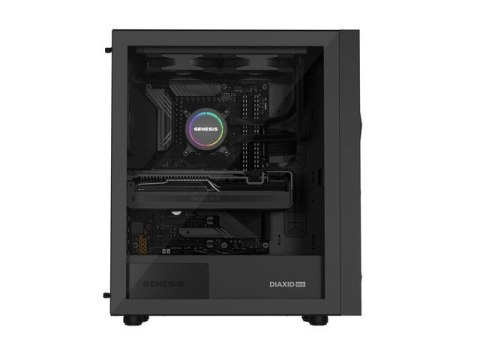 Obudowa Genesis Diaxid 605F MIDI TOWER USB-C Czarna Natec