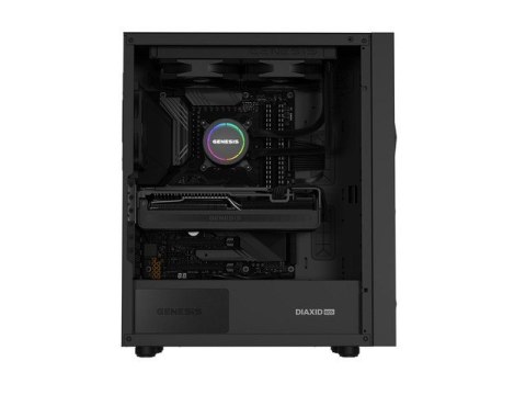 Obudowa Genesis Diaxid 605F MIDI TOWER USB-C Czarna Natec
