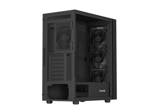 Obudowa Genesis Diaxid 605F MIDI TOWER USB-C Czarna Natec