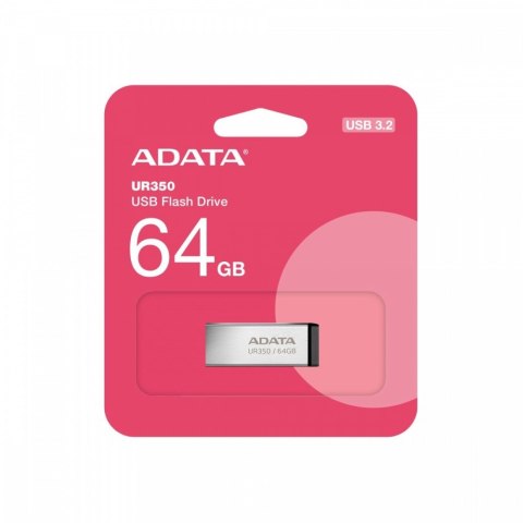 Pendrive UR350 64GB USB3.2 Gen1 Metal czarny Adata