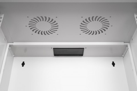 Szafa sieciowa wisząca 19" 9U, SOHO PRO 460 x 540 x 400 mm, nośność 60kg, drzwi szyba, niezłożona, Szara Digitus