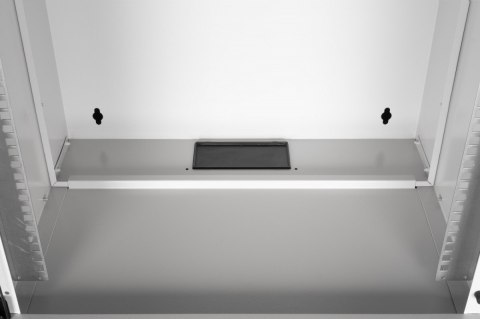 Szafa sieciowa wisząca 19" 9U, SOHO PRO 460 x 540 x 400 mm, nośność 60kg, drzwi szyba, niezłożona, Szara Digitus