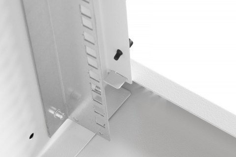 Szafa sieciowa wisząca 19" 9U, SOHO PRO 460 x 540 x 400 mm, nośność 60kg, drzwi szyba, niezłożona, Szara Digitus