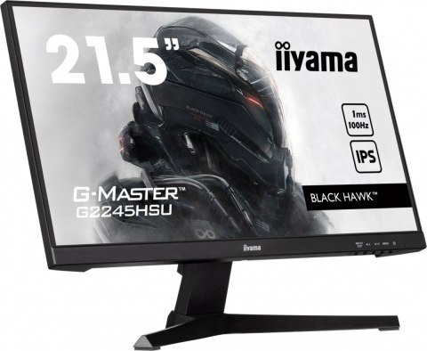 Monitor 22 cale G2245HSU-B2 IPS,FHD,100Hz,1ms,2xUSB,300cd IIYAMA