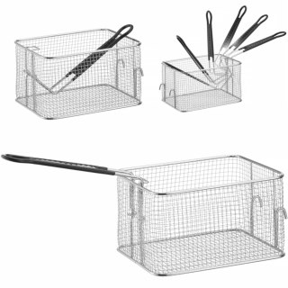 Kosz do frytkownicy elektrycznej z uchwytem 8 l 238x190x140 mm Hendi