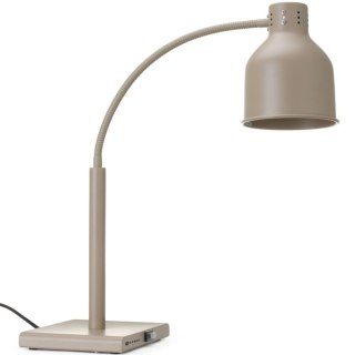 Lampa grzewcza stołowa do podgrzewania potraw giętka 250 W - beżowa Hendi