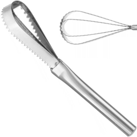 Skrobak do usuwania łusek z ryb stalowy 240 x 46 mm Hendi