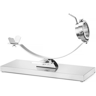 Stojak uchwyt do szynki dojrzewającej jamon serrano stalowy 595 x 215 x 300 mm Hendi