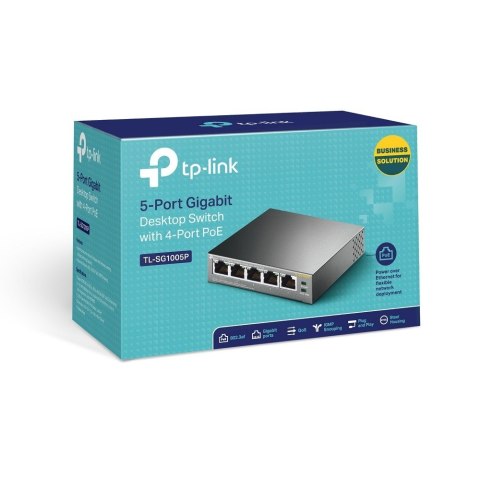 Przełącznik SG1005P 5 x GE (4 x PoE) TP-LINK