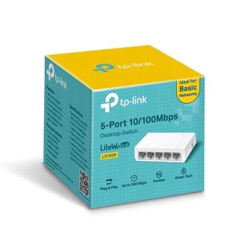 Przełącznik typu deskto LS1005 switch 5x10/100 TP-LINK