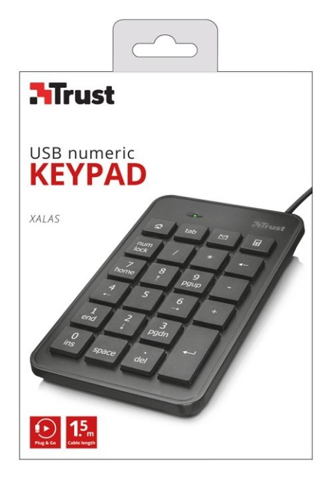 Xalas USB Klawiatura numeryczna Trust