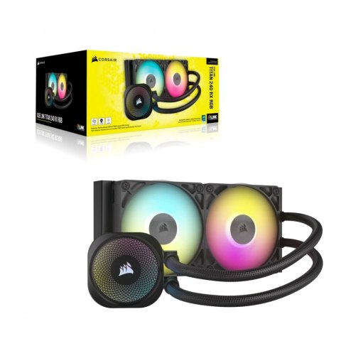 Chłodzenie procesora iCUE LINK TITAN 240 RX RGB AIO 240mm Corsair