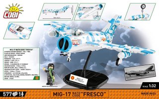 Klocki Historicall Collection Vietnam War MIG17 Nato Code Fresco Cobi Klocki