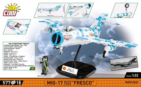 Klocki Historicall Collection Vietnam War MIG17 Nato Code Fresco Cobi Klocki