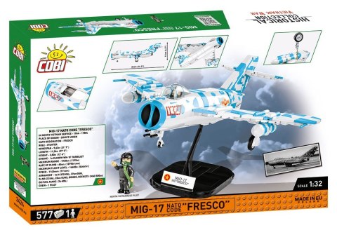 Klocki Historicall Collection Vietnam War MIG17 Nato Code Fresco Cobi Klocki