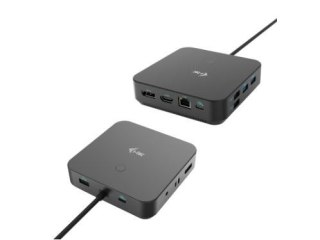 Stacja dokująca USB-C HDMI Dual DP Docking Station Power Delivery 100 W I-tec