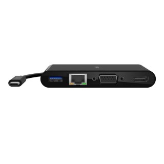 Adapter multimedialny USB-C GBE, HDMI, VGA, USB Belkin