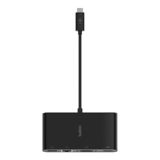 Adapter multimedialny USB-C GBE, HDMI, VGA, USB Belkin