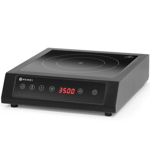 Kuchenka indukcyjna przenośna nastawna 1 pole grzewcze śr. 28 cm 3500 W Hendi