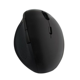Radiowa mysz optyczna 2.4GHz 1600dpi czarna ergonomiczna LogiLink