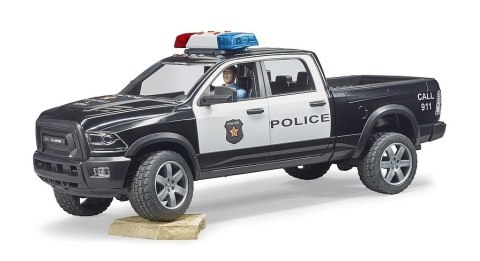 Auto Dodge RAM 2500 Policja z figurką BRUDER