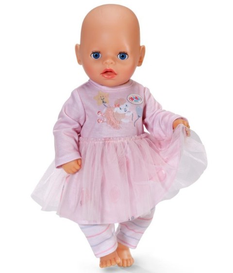 Baby Born Sukienka różowa z rękawami 36 cm Zapf