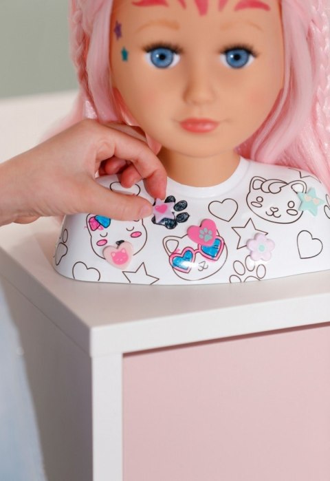 Głowa do stylizacji i czesania Baby Born Zapf